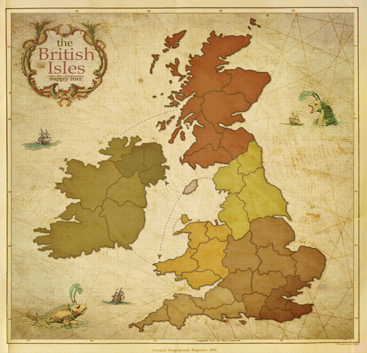the map